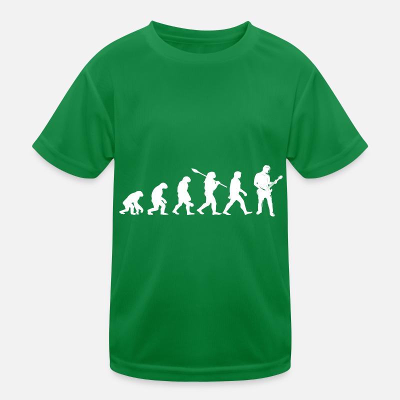evolution guitarist Kids Functional T-Shirt