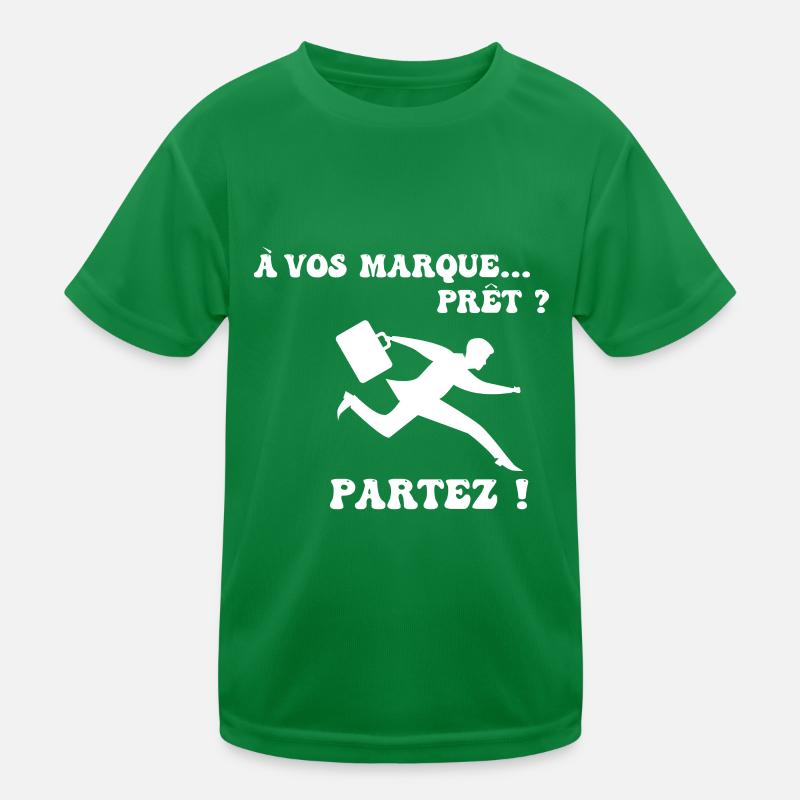 À vos marques.. Prêts? Partez! T-shirt sport Enfant