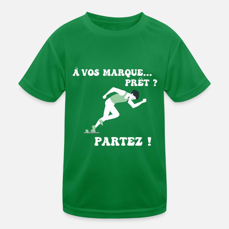 À vos marques.. Prêts? Partez! T-shirt sport Enfant