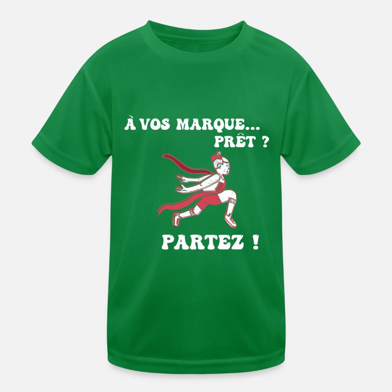 À vos marques.. Prêts? Partez! T-shirt sport Enfant