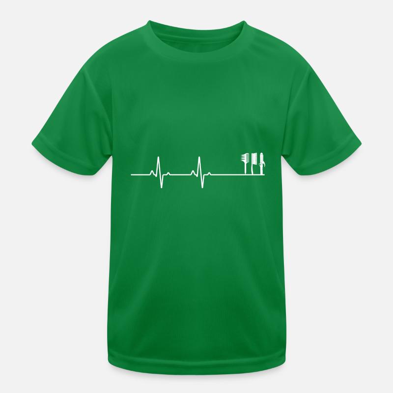 Évolution coiffeuse T-shirt sport Enfant