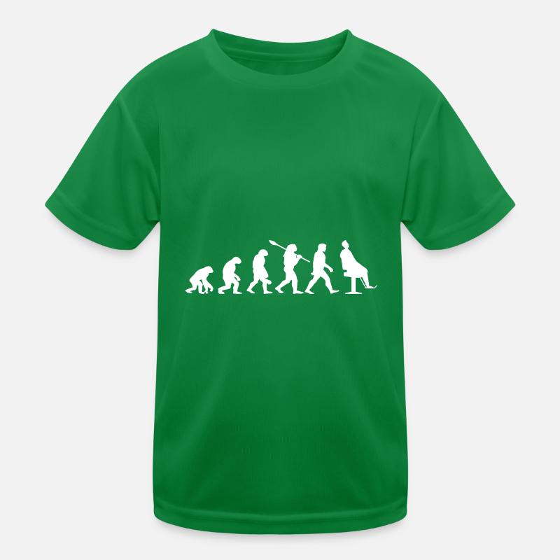Évolution coiffeur T-shirt sport Enfant