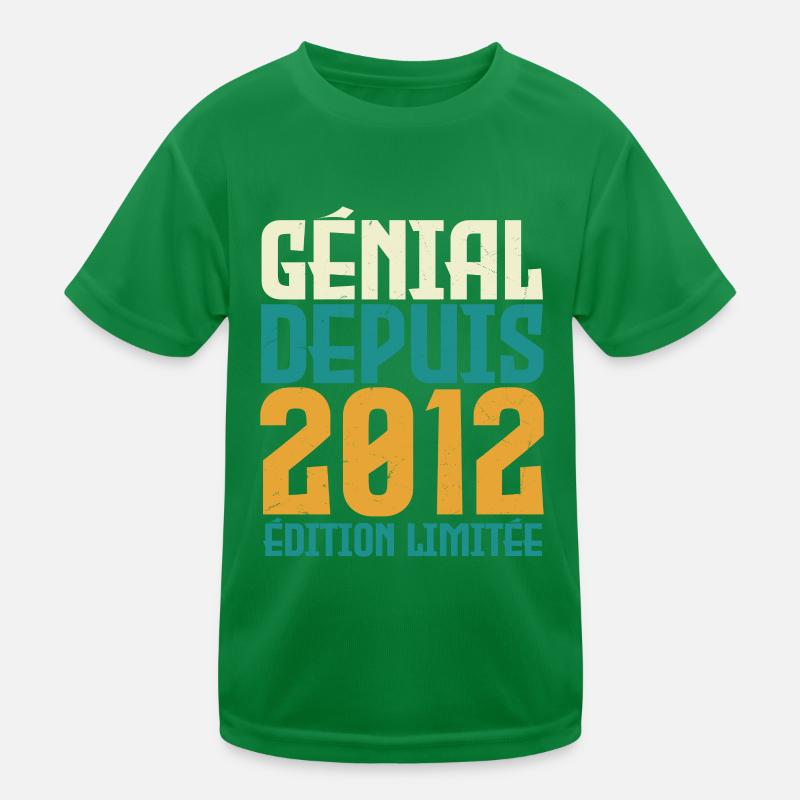 Génial depuis 2012 T-shirt sport Enfant