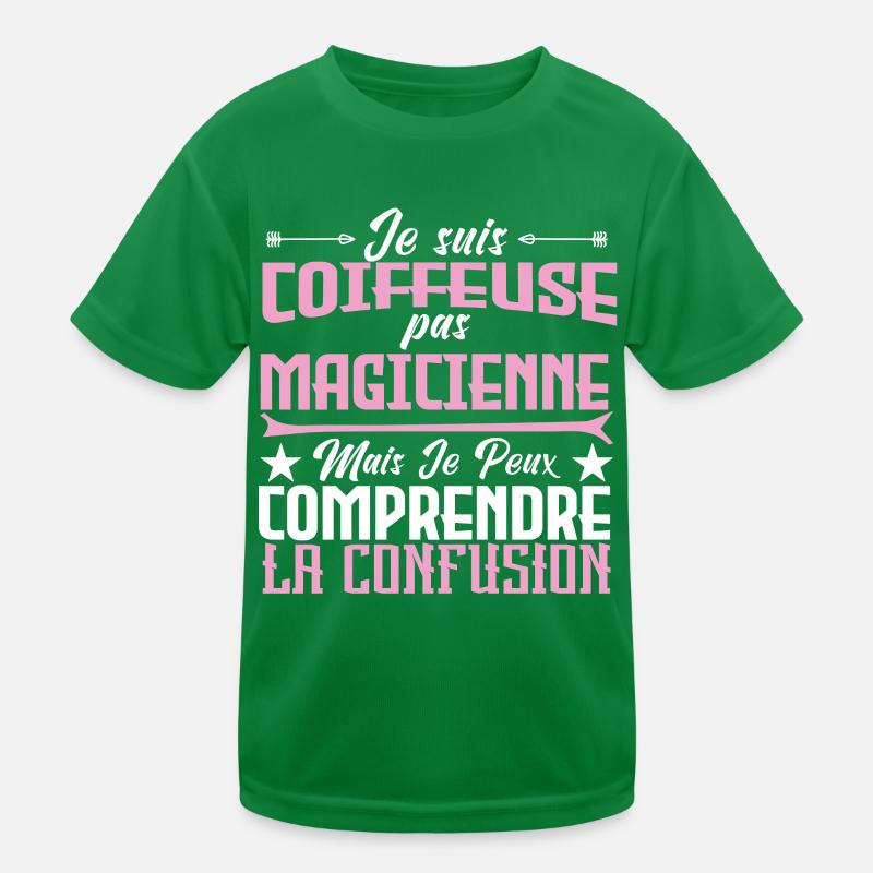 je suis Coiffeuse pas magicienne T-shirt sport Enfant