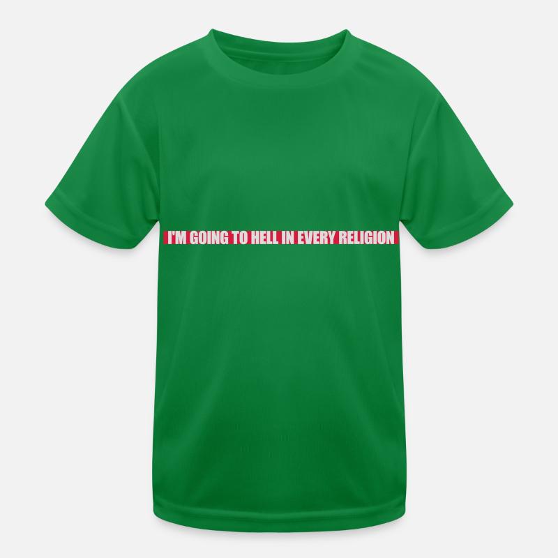 En allant en enfer T-shirt sport Enfant