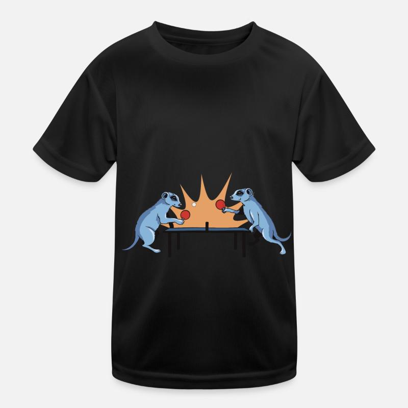 Tennis de table suricate cool drôle gars hommes T-shirt sport Enfant