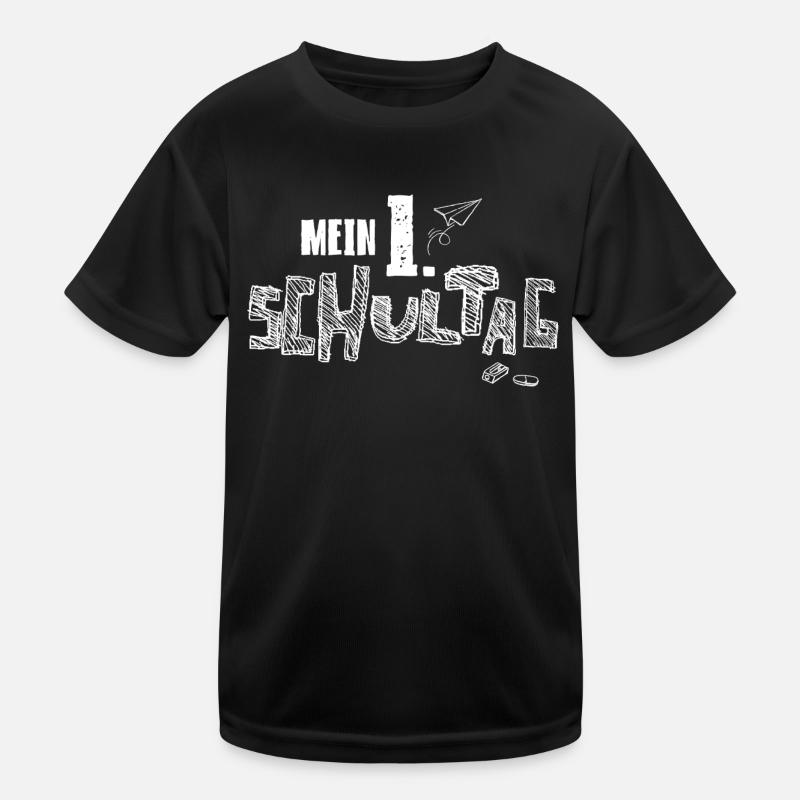 Mein erster Schultag | Einschulung | Schulkind Kinder Funktions-T-Shirt