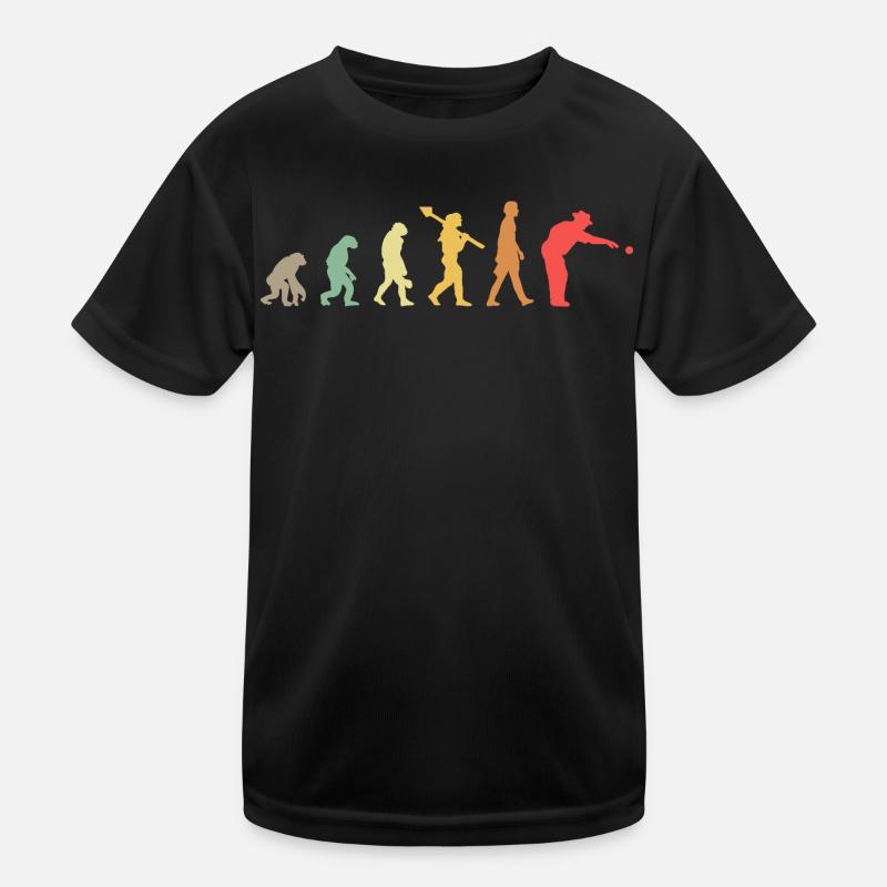 Evolution Boule  Kinder Funktions-T-Shirt