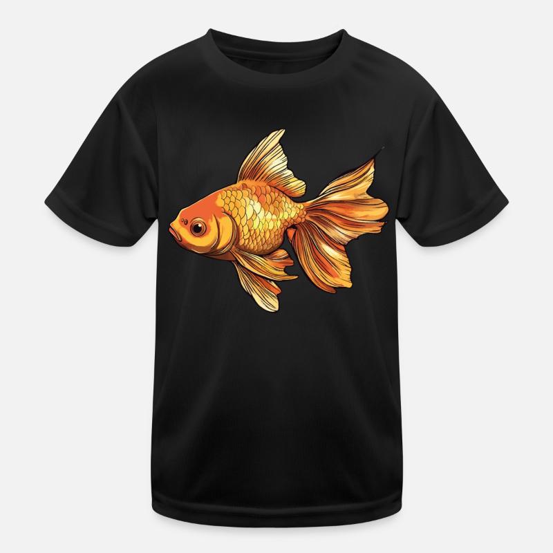 Poisson rouge T-shirt sport Enfant