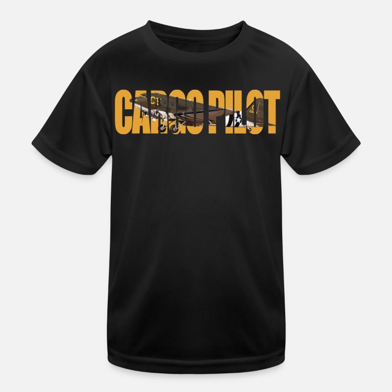 Cargo pilot C-47 Kinder Funktions-T-Shirt