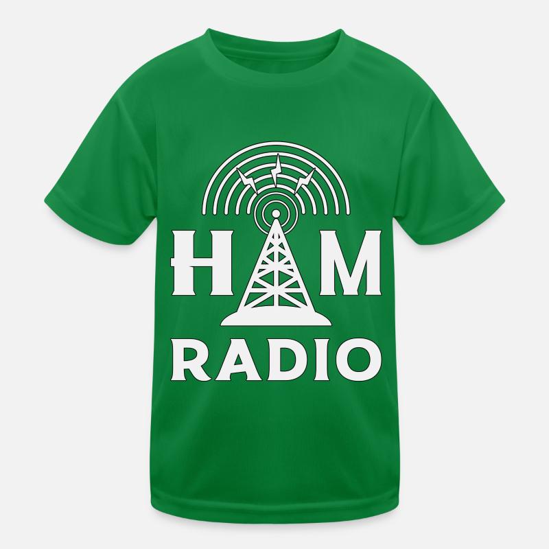 Radio HAM Operator Amateur Radio Antenne Cadeau T-shirt sport Enfant