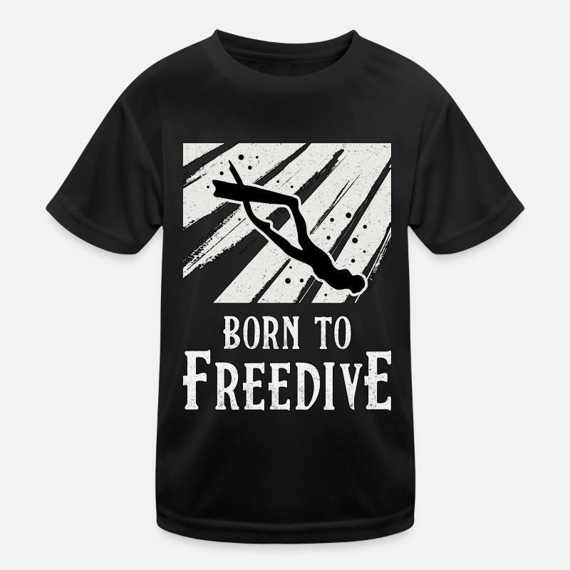 Apnée Plongée Apnéiste Cadeau d’apnée T-shirt sport Enfant