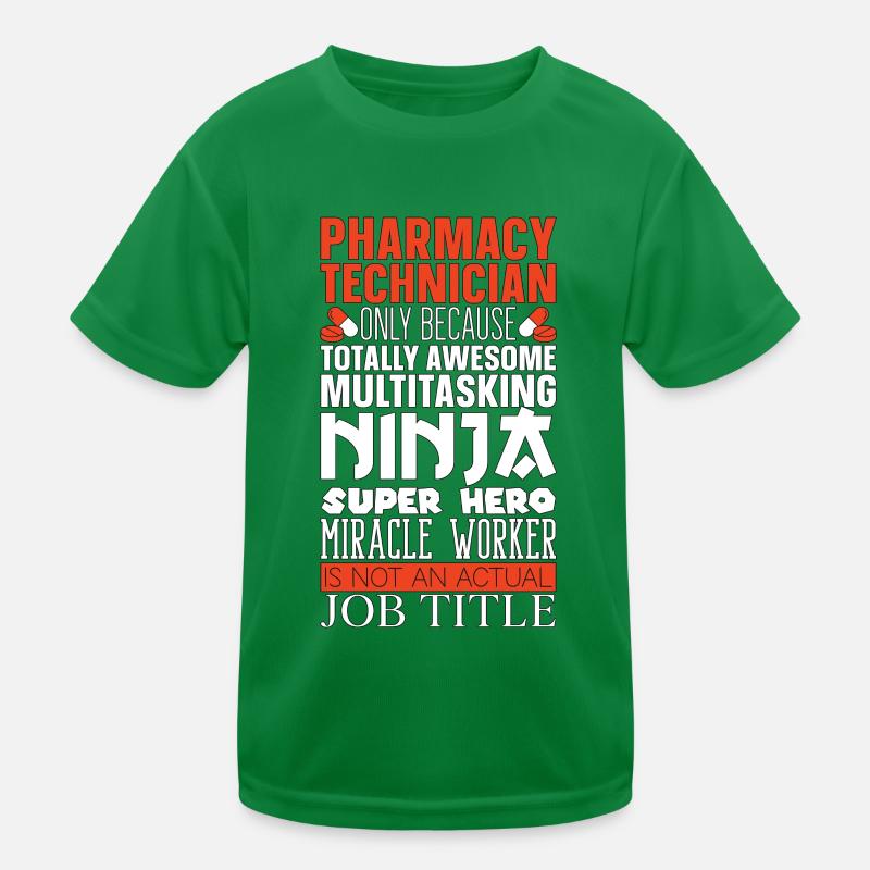 Pharmacy Technician Technician Pharmacy Gift Kids Functional T-Shirt
