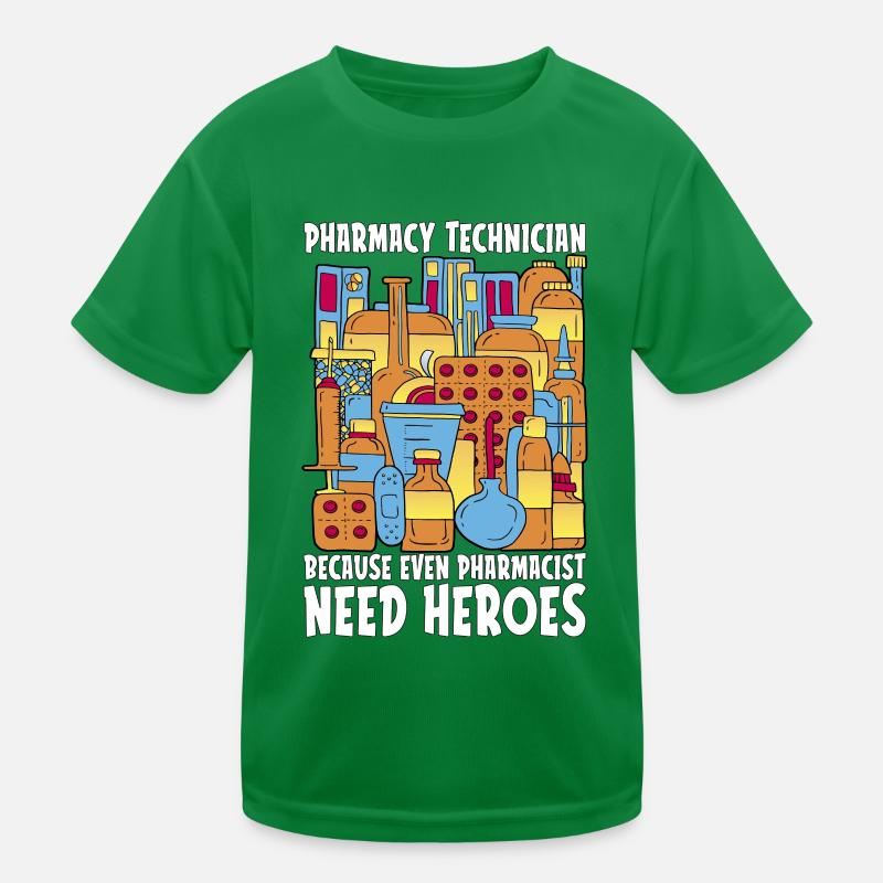 Technicien en pharmacie Technicien Pharmacie Cadeau T-shirt sport Enfant