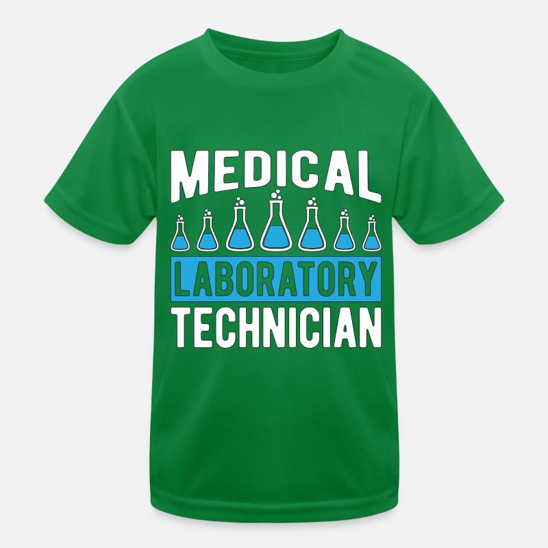 Technicien de laboratoire de chimie Don scientifique T-shirt sport Enfant