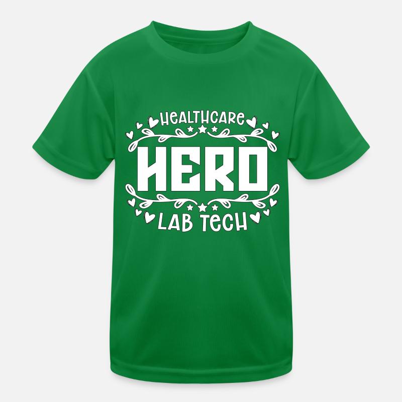Lab Technician Lab Hero Science Gift Kids Functional T-Shirt