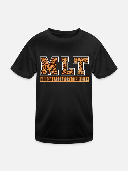 Technicien de laboratoire Profession Science Cadeau - T-shirt sport Enfant - noir - Devant