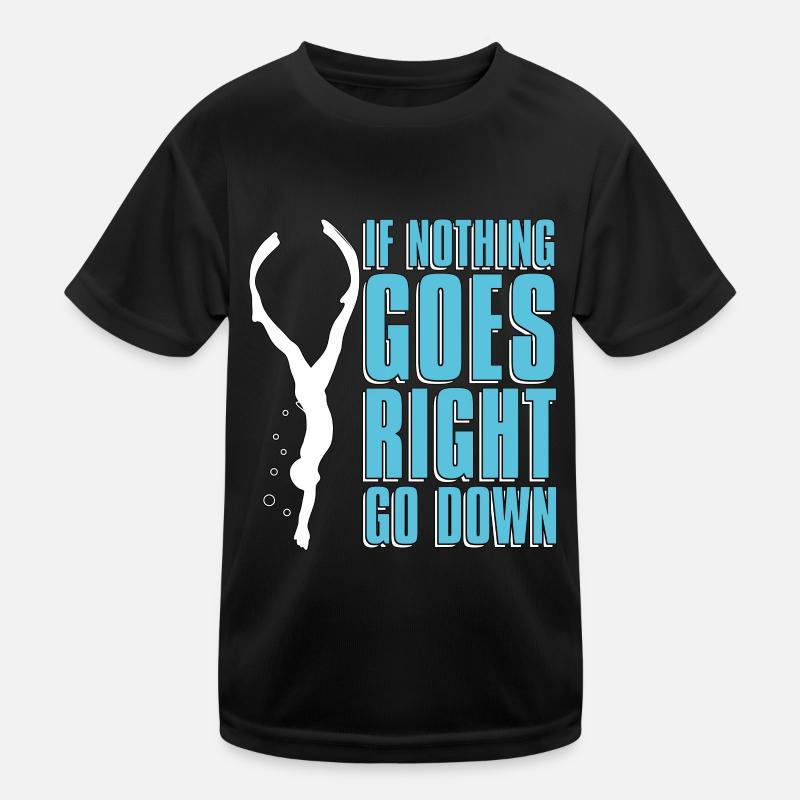 Apnée de plongée Apnée Cadeau d’apnée T-shirt sport Enfant