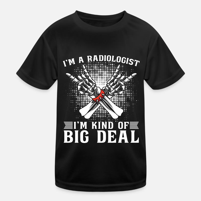 I'm A Radiologist I'm Kind Radiology X-Ray Rad Kids Functional T-Shirt