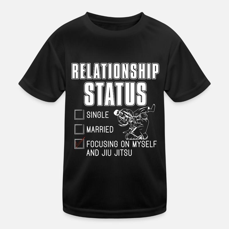 Jiu Jitsu Relationship Status Combat Fight Fighter Kinder Funktions-T-Shirt