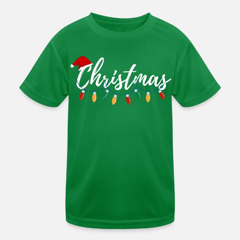 Weihnachtsgeschenk Kinder Funktions-T-Shirt