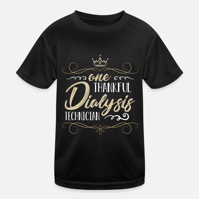 Technicien en dialyse Un assistant médical reconnaissant T-shirt sport Enfant
