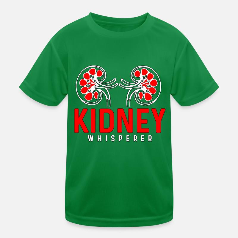 Technicienne en dialyse Infirmière médicale chuchoteuse des reins T-shirt sport Enfant