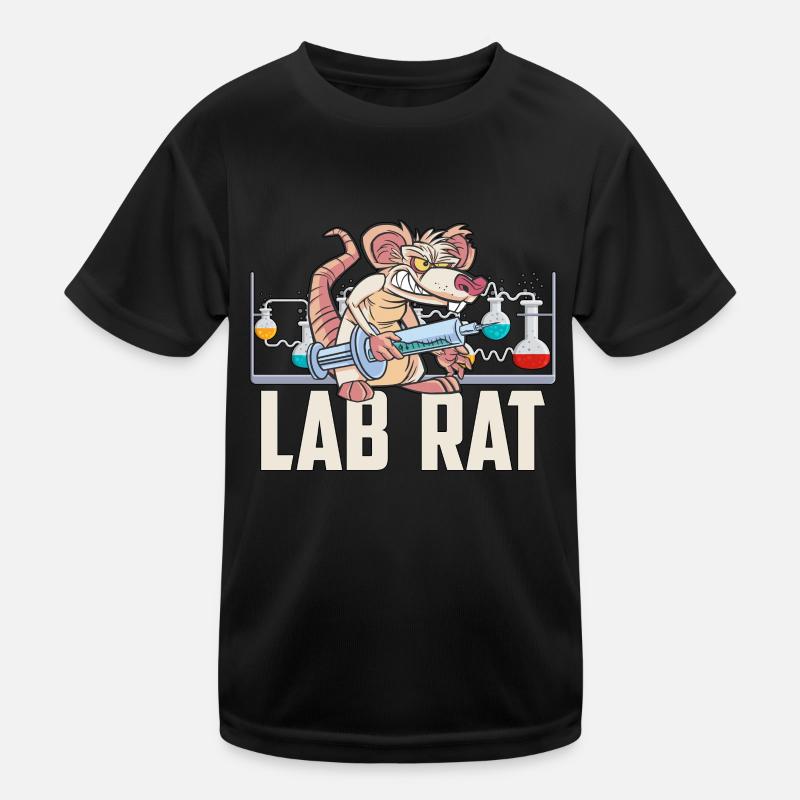 Lab Technician Lab Rat Science Clinical Laboratory Kinder Funktions-T-Shirt