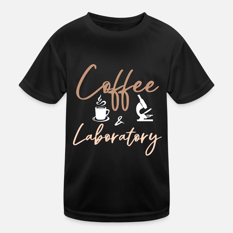 Technicien de laboratoire Café et scientifique de laboratoire T-shirt sport Enfant