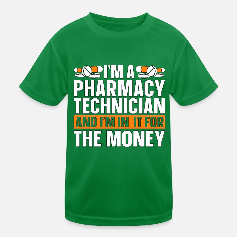 Technicien en pharmacie Technicien en pharmacie Cadeau T-shirt sport Enfant