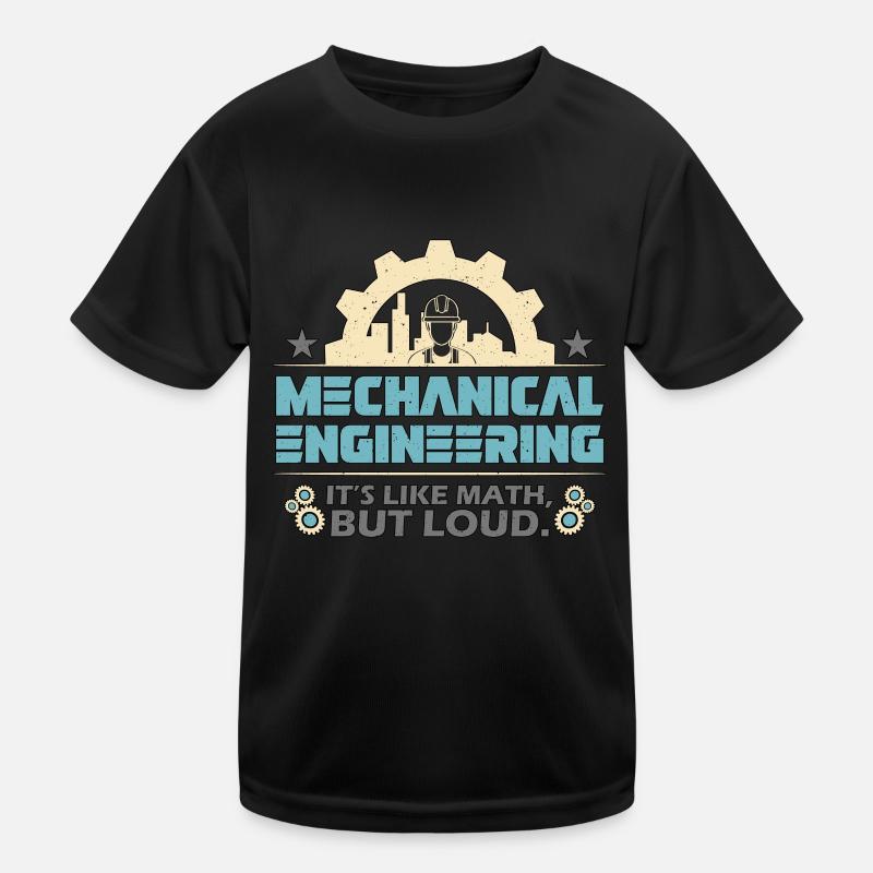 Mechanical Engineering It's Like Civil Engineer Kinder Funktions-T-Shirt