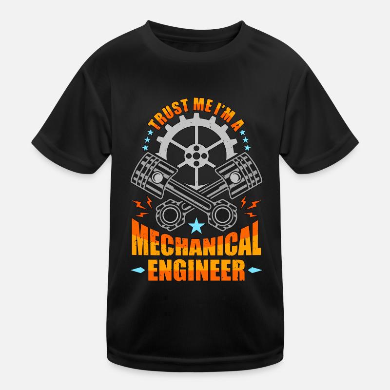 Mechanical Engineering Trust Me I'm Civil Engineer Kinder Funktions-T-Shirt