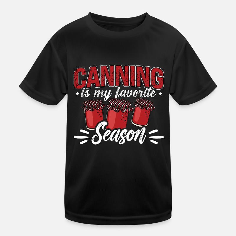 La mise en conserve est ma saison préférée Homesteader Canner T-shirt sport Enfant