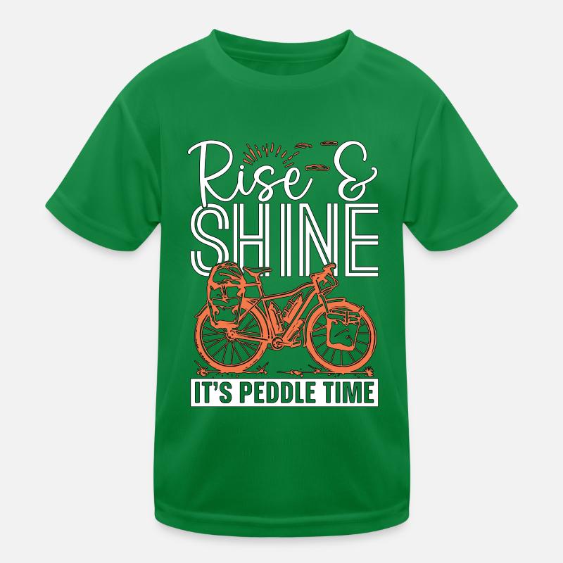 Bicycle Rise & Shine C’est un cycliste à pédales T-shirt sport Enfant