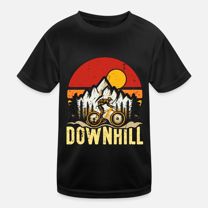 VTT Descente Course cycliste Coureur cycliste T-shirt sport Enfant
