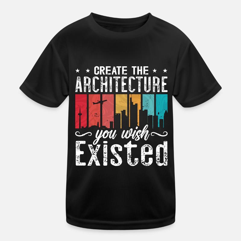 Créer l’architecture Retro Builder Architecture T-shirt sport Enfant