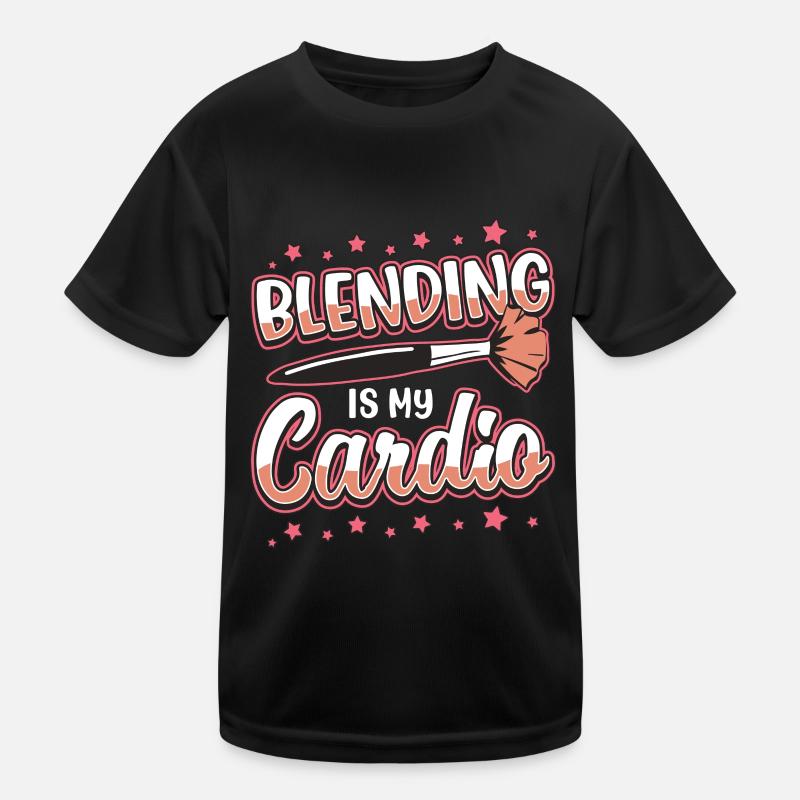 Le mélange de maquilleurs est mon salon de beauté cardio T-shirt sport Enfant