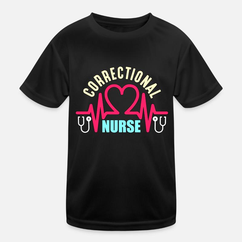 Infirmière correctionnelle Soins infirmiers en prison T-shirt sport Enfant