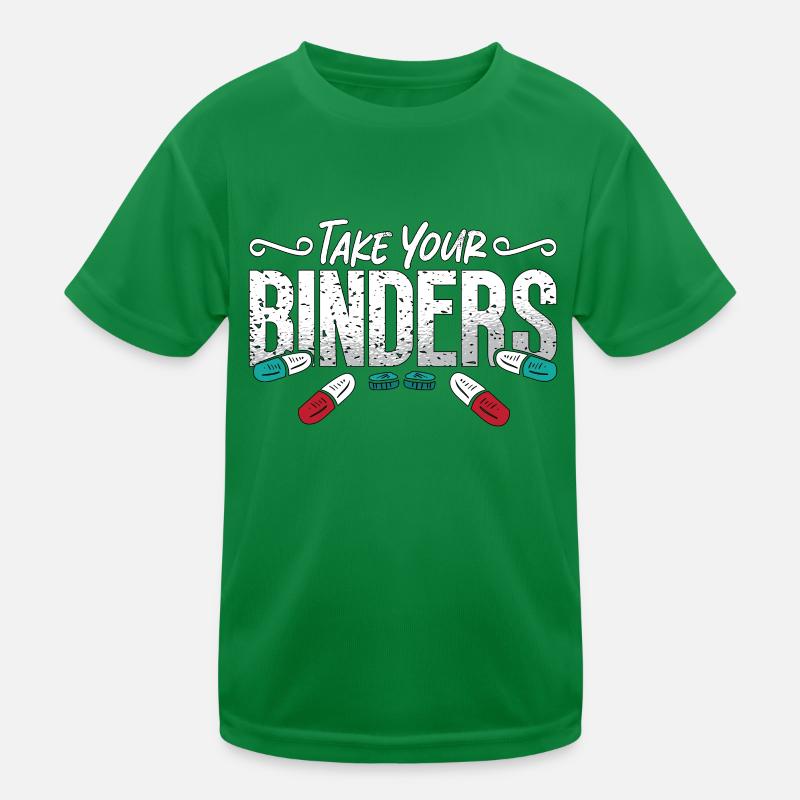 Dietitian Take Your Binders Nutrition Dietitians Kinder Funktions-T-Shirt
