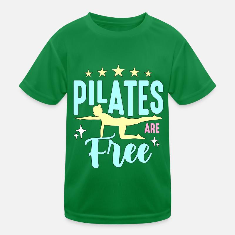 Pilates Are Free Reformer Pilates Class Training Kinder Funktions-T-Shirt