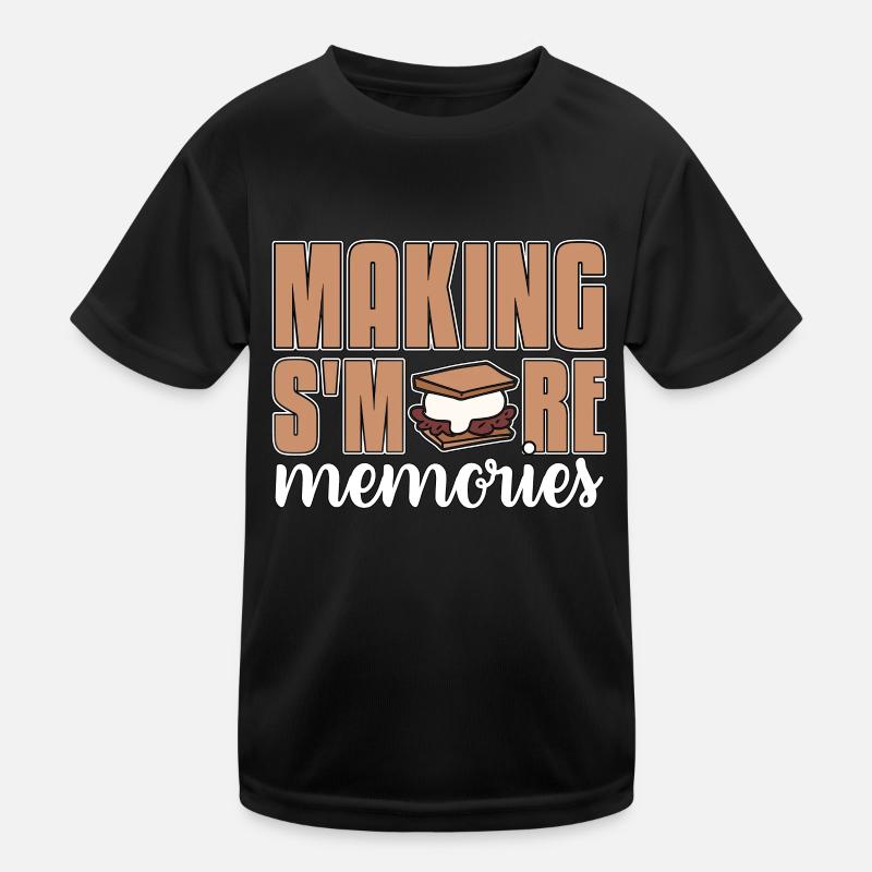 S'mores Making S'more Memories Marshmallow Lovers Kinder Funktions-T-Shirt