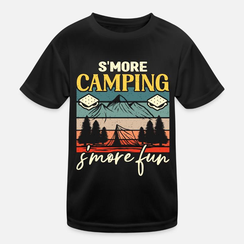 S'more Camping S'more Fun Roasting Marshmallows Kinder Funktions-T-Shirt