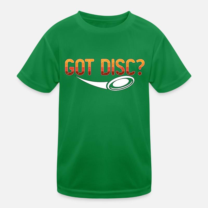 Flying Disc Got Disc Frisbee Player Disc Golfing Kinder Funktions-T-Shirt