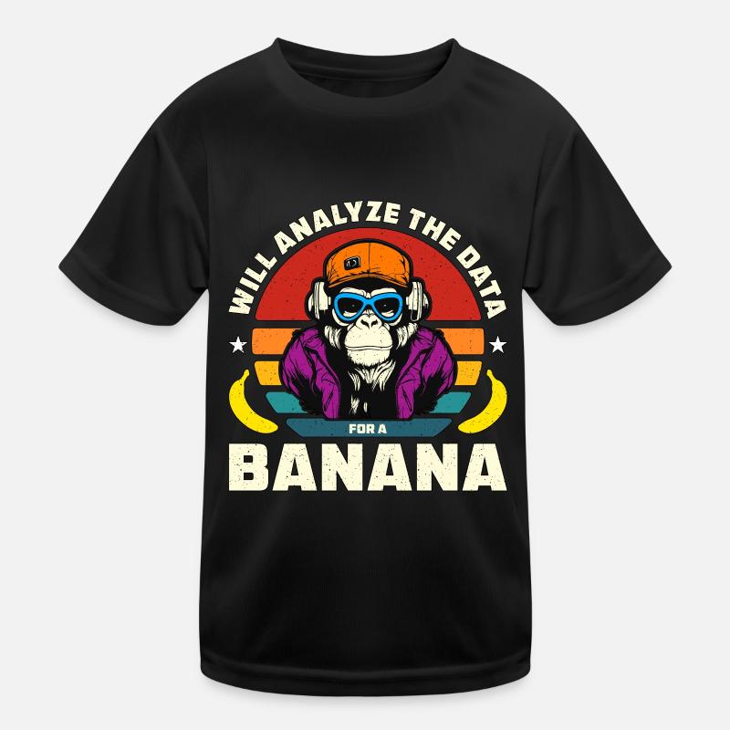L’analyste de données analysera le codeur de l’analyste de données T-shirt sport Enfant