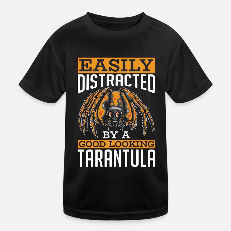 Les tarentules facilement distraites par l’éleveur de tarentules T-shirt sport Enfant