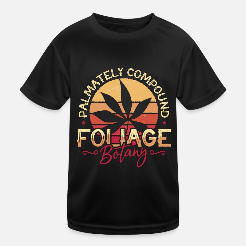 Botanique Jardin botanique de feuillage composé palmé T-shirt sport Enfant