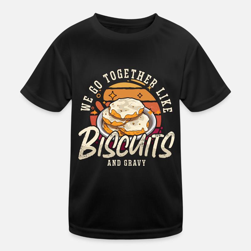 Biscuits Et Sauce Nous Allons Ensemble Comme des Gourmands T-shirt sport Enfant