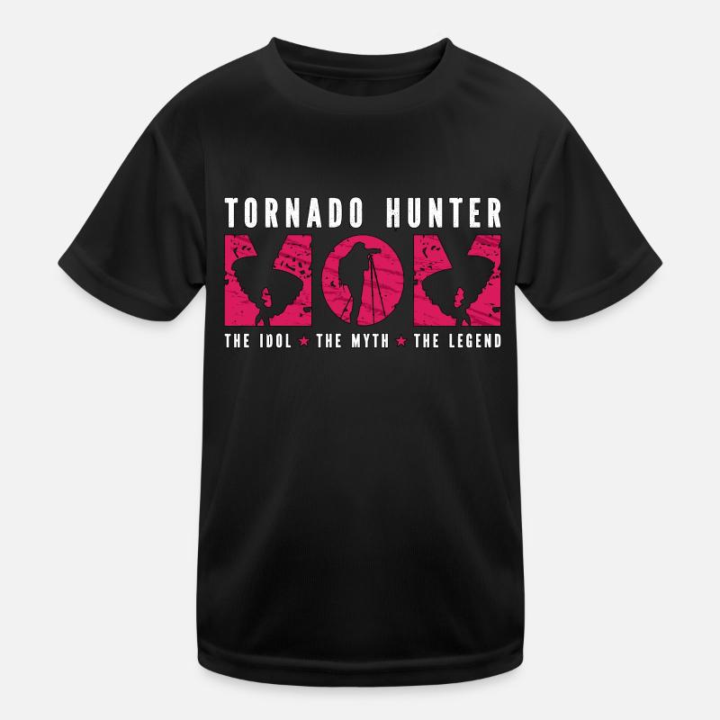 Chasseur de tornades Maman L’idole Le mythe Météorologue T-shirt sport Enfant