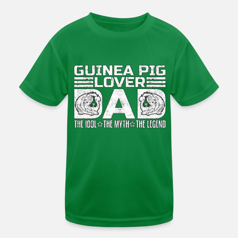 Cochon d’Inde Amant Papa L’idole Le propriétaire du cochon d’Inde T-shirt sport Enfant