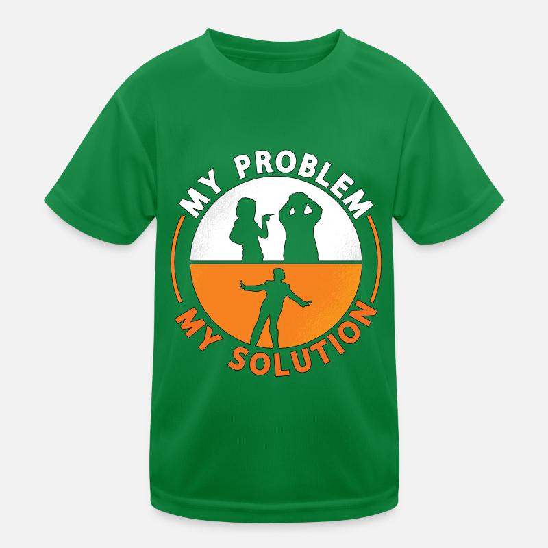 Tap Dancer My Problem My Solution Pictogram Dad Kinder Funktions-T-Shirt